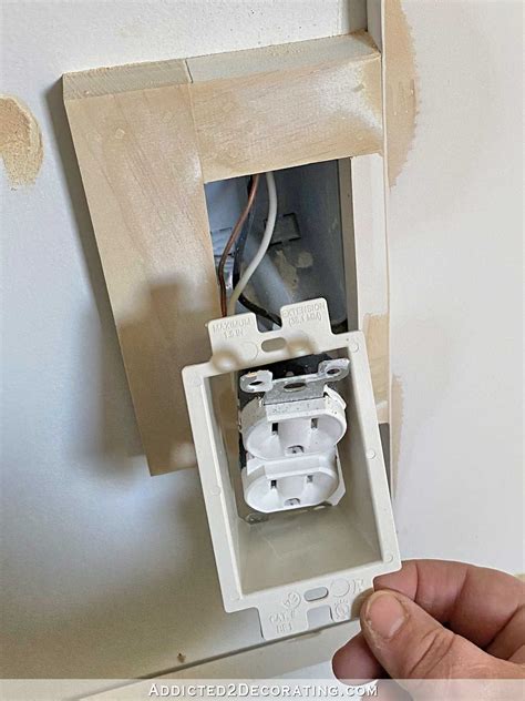 electrical box for tile wall|how to extend tile outlet.